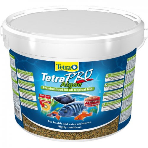 Корм для рыбок TetraPro Algae Crisps (чипсы) 10л