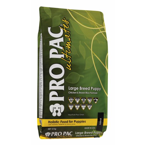 PRO PAC Ultimates Large Breed Puppy with Chicken Meal & Brown Rice Сухой корм для щенков крупных пород