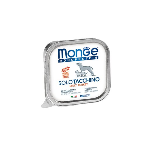 Monge Dog Monoprotein Solo B&S консервы для собак паштет из индейки