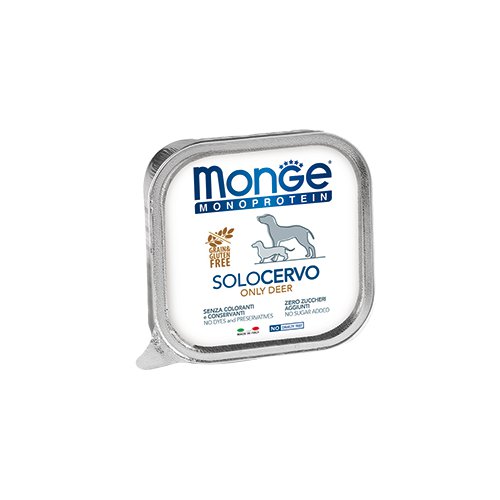 Monge Dog Monoprotein Solo B&S консервы для собак паштет из оленины