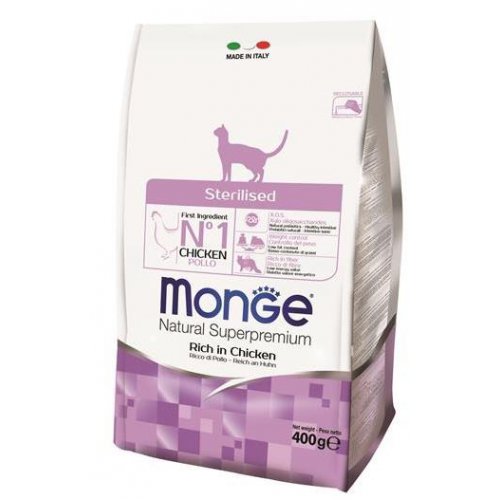 Monge Cat Sterilised корм для стерилизованных кошек 