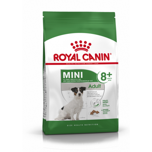 Royal Canin Mini Adult 8+ для взрослых собак мелких размеров (до 10 кг) старше 8 лет