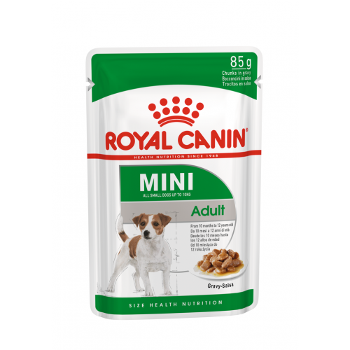 Royal Canin Mini Adult Корм консервированный для взрослых собак мелких размеров до 12 лет (12шт)