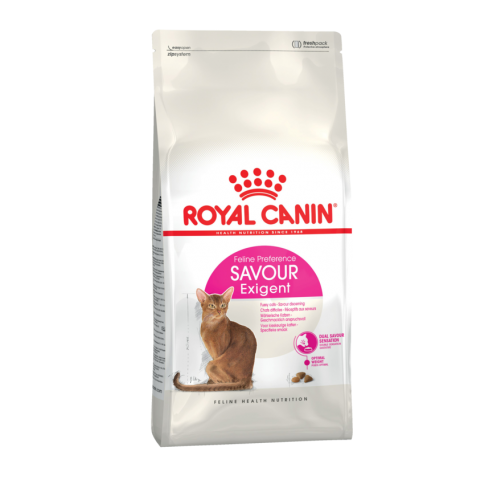 Royal Canin Savour Exigent сухой корм сбалансированный для привередливых взрослых кошек от 1 года
