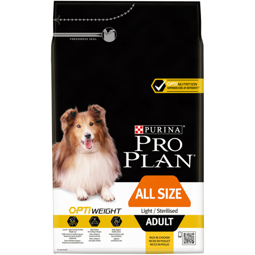 Сухой корм для собак Purina Pro Plan Light Original (избыточный вес/стерилизованные)