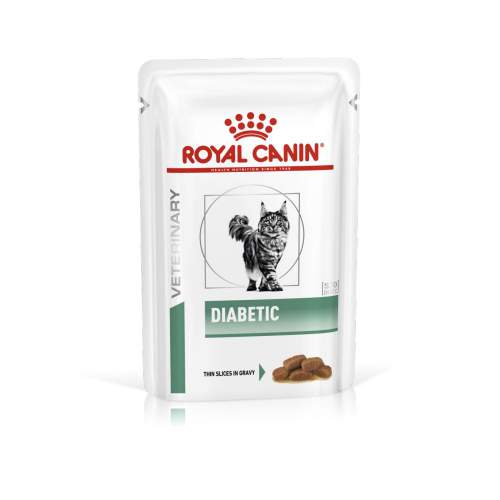 Royal Canin Diabetic Feline Корм диетический для взрослых кошек при сахарном диабете, соус (12 шт)