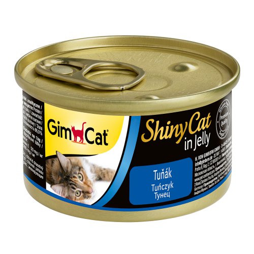 GimCat ShinyCat консервы для кошек из тунца