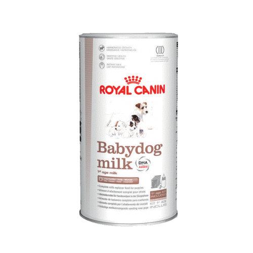 Упаковка Royal Canin Babydog milk сухой корм полнорационный заменитель молока для щенков до 2 месяцев