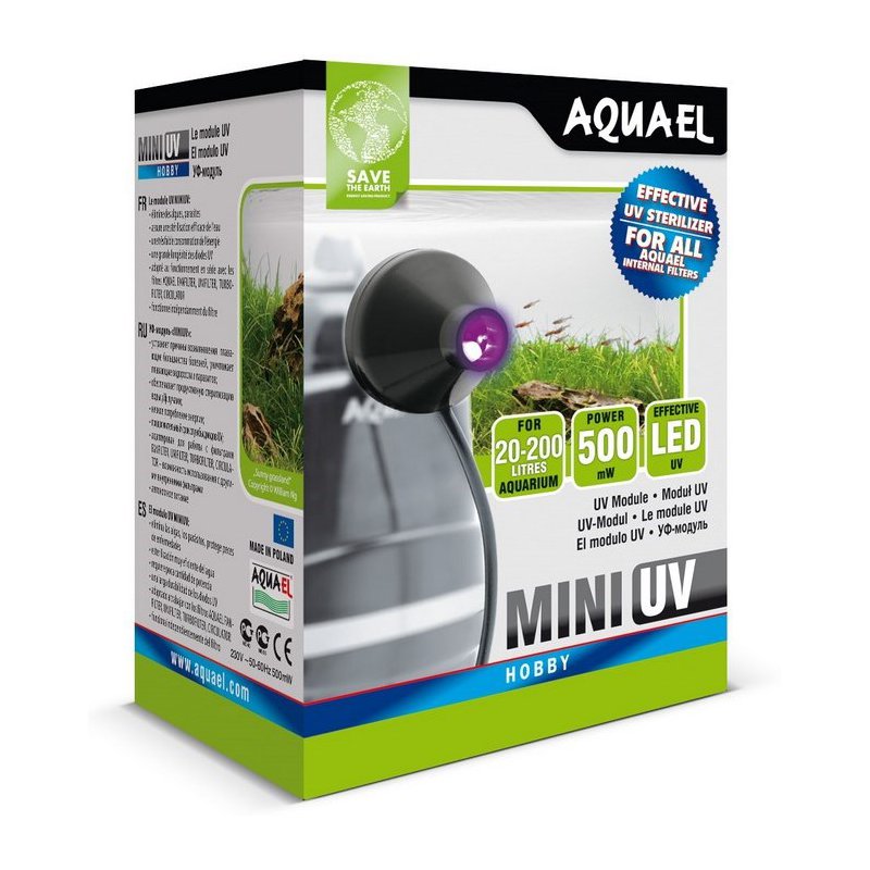 AquaEL Стерилизатор UV Mini UV 0.5W