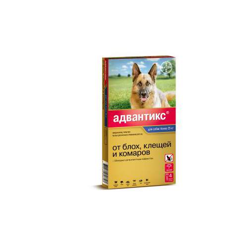 Адвантикс для собак более 25 кг