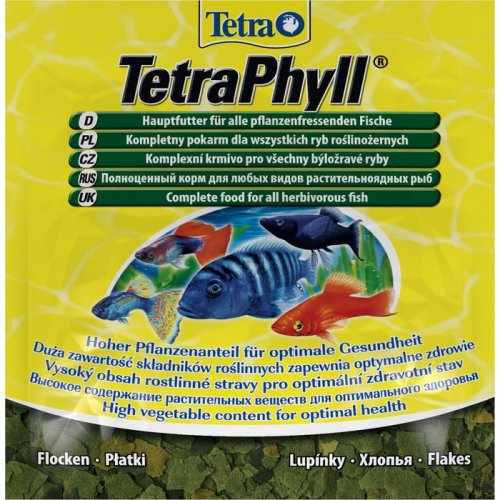 Упаковка Корм для рыбок TetraPhyll (хлопья) 12г