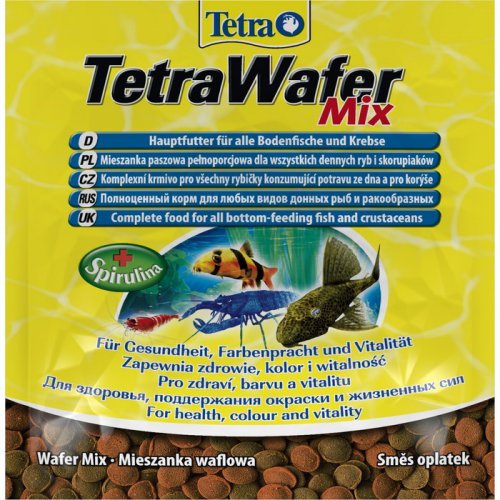 Упаковка Корм для рыб TetraWafer Mix (пластинки)