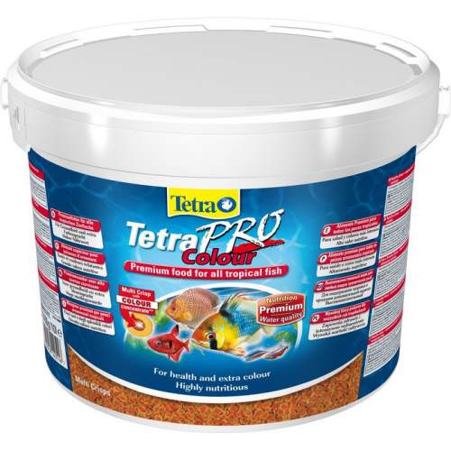 Корм для рыбок TetraPro Color Crisps (чипсы) 10л