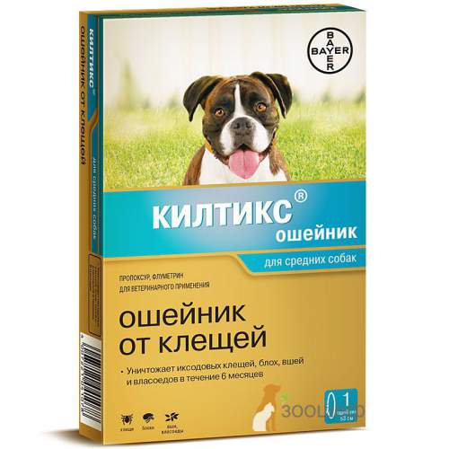 Ошейник Килтикс для собак средних пород