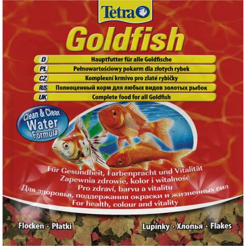 Корм для рыбок Tetra GoldFish (хлопья) 12г