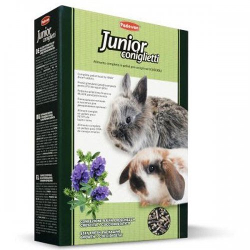 Упаковка Падован Junior Coniglietti Корм для молодых кроликов