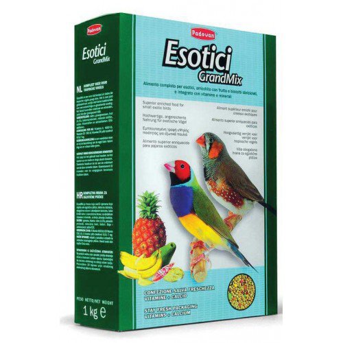 Padovan Esotici GrandMix (Падован) для средних попугаев