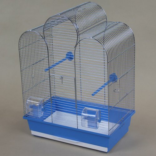 Упаковка Клетка для мелких и средних птиц. Прут оцинкованный.. INTERZOO 450X280X615