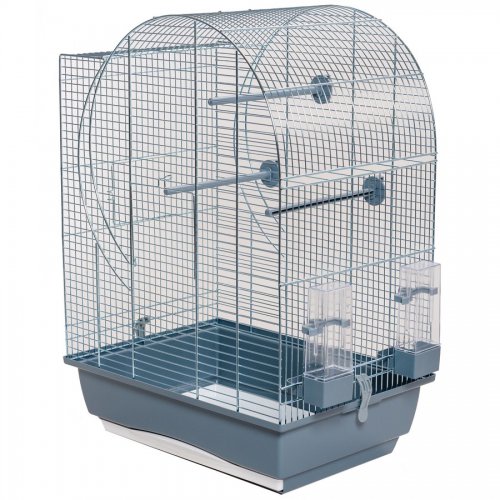 Упаковка Клетка для мелких и средних птиц INTERZOO 450x320x640 с оцинкованным прутом