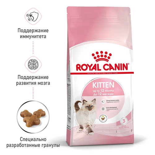 Купить корма для котят премиум качества в Москве | Недорогие сухие корма  для котят с доставкой