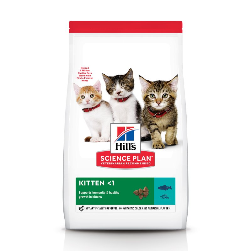 Hill's сухой корм для котят (тунец) SP Kitten with Tuna