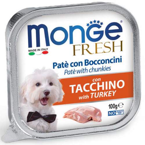 Monge Dog Fresh консервы для собак индейка