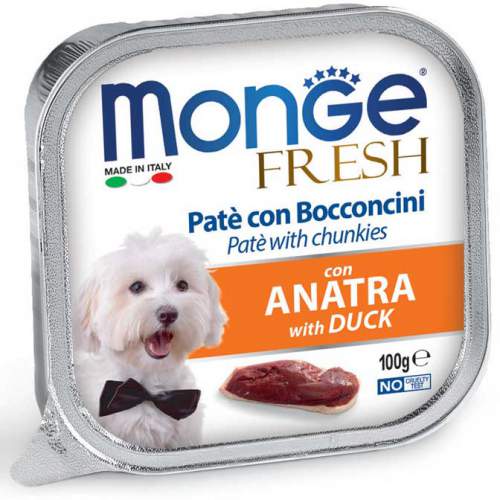 Monge Dog Fresh консервы для собак утка