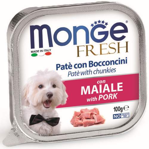 Monge Dog Fresh консервы для собак свинина