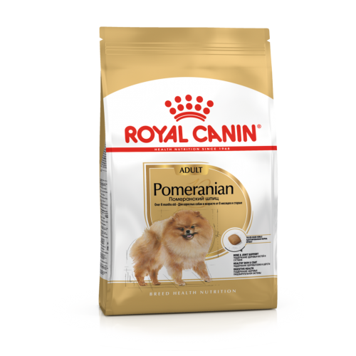 Сухой корм Royal Canin Pomeranian Adult для взрослых собак породы Померанский Шпиц
