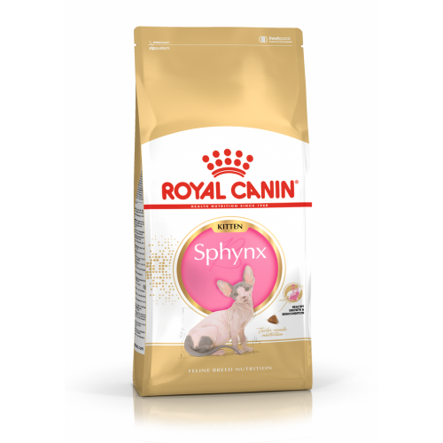 Royal Canin Sphynx Kitten сухой корм сбалансированный для котят породы Сфинкс до 12 месяцев