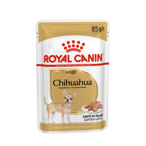 Упаковка Royal Canin Chihuahua Adult Корм для взрослых собак породы Чихуахуа от 8 месяцев в паштете (12шт)