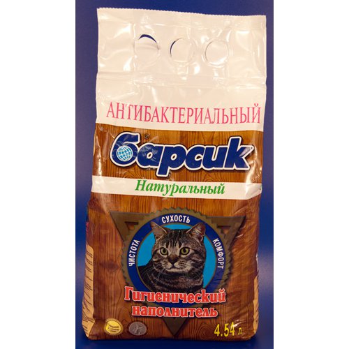 Купить наполнитель для кошачьего туалета БАРСИК - интернет-магазин в Москве