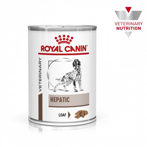 Упаковка Royal Canin Hepatic Корм влажный диетический для взрослых собак  для поддержания функции печени