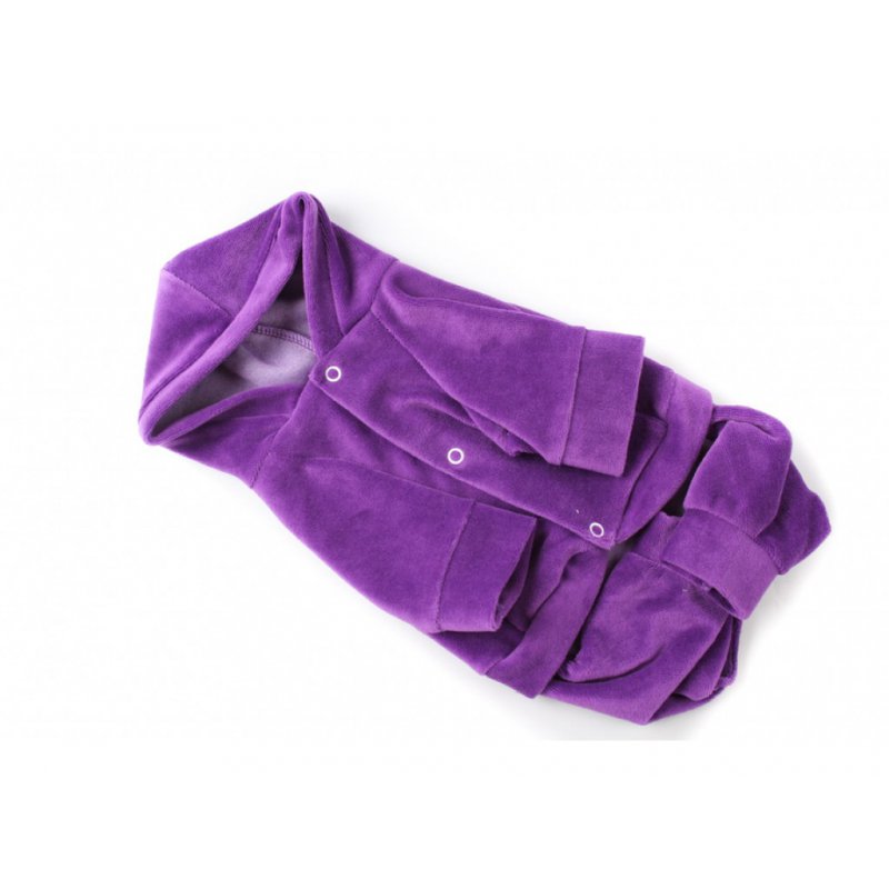Велюровый костюм фиолетовый